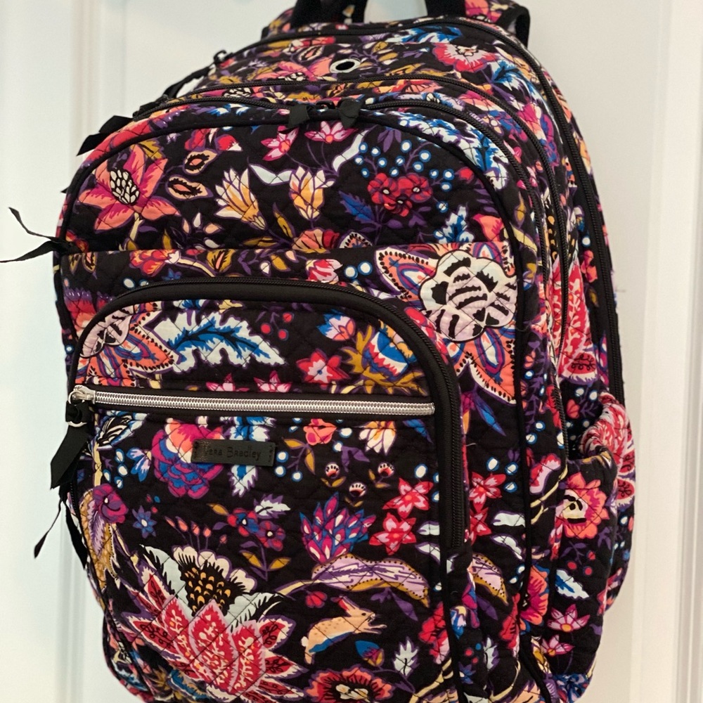 Vera Bradley Foxwood XL Campus Backpack